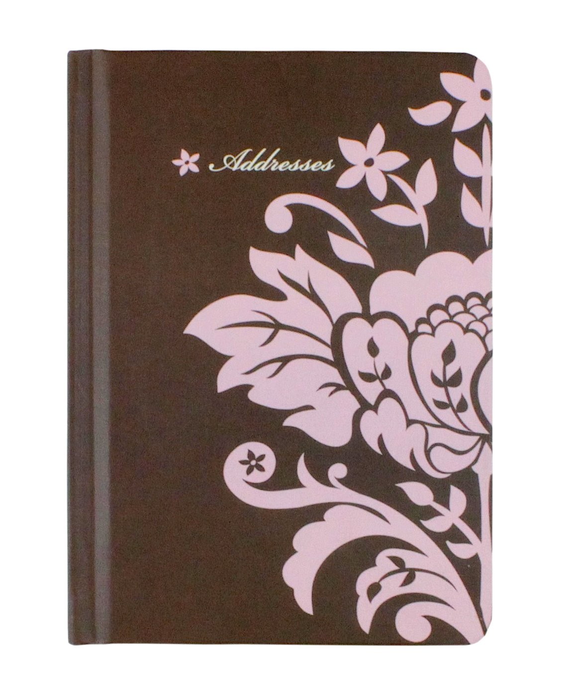 HALLMARK 4.5-Inch x 6.5-Inch Floral Address Book (Pink Flowers)