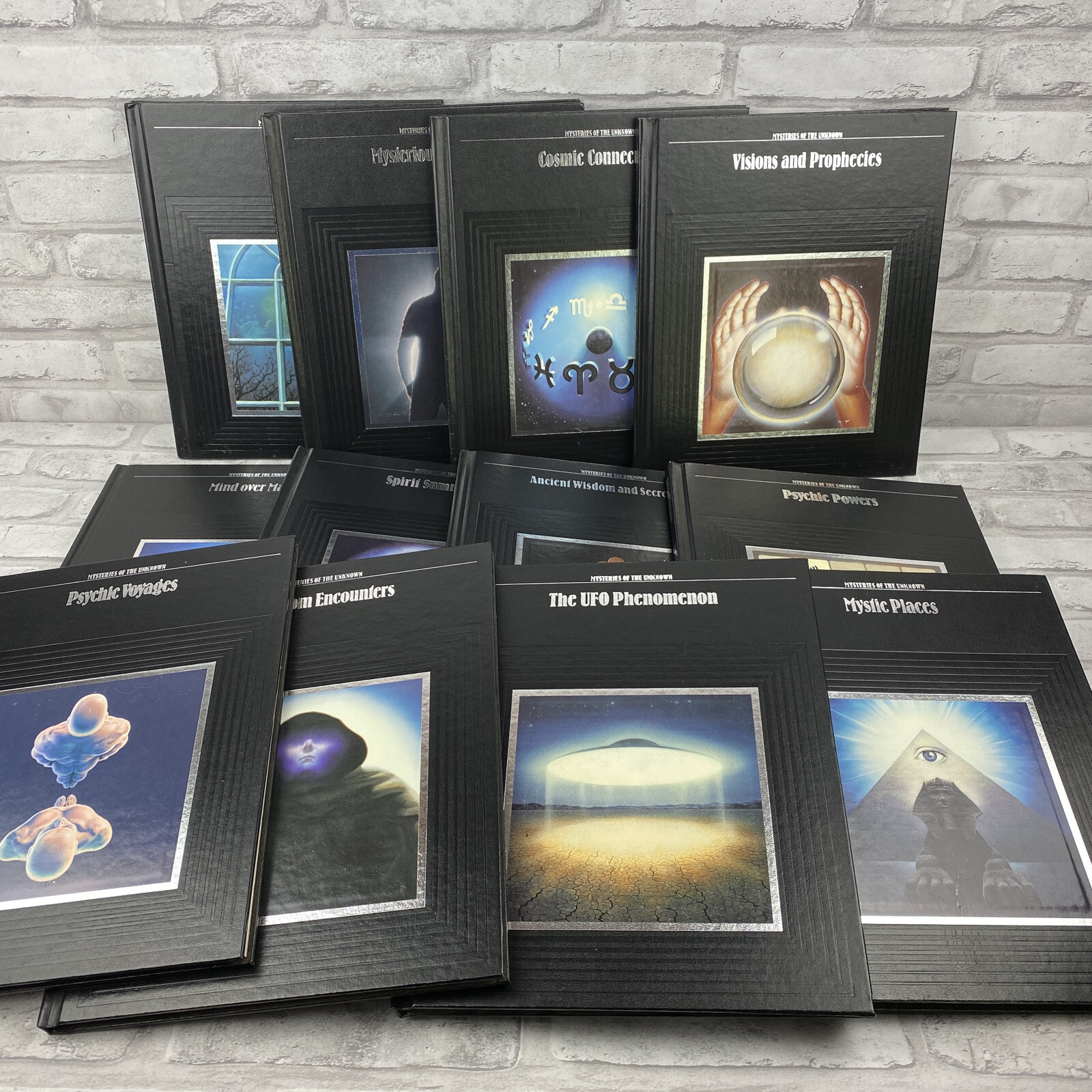 Mysteries of the Unknown 12 Volumes Hardcover Time-Life Books Haunts Psychic UFO