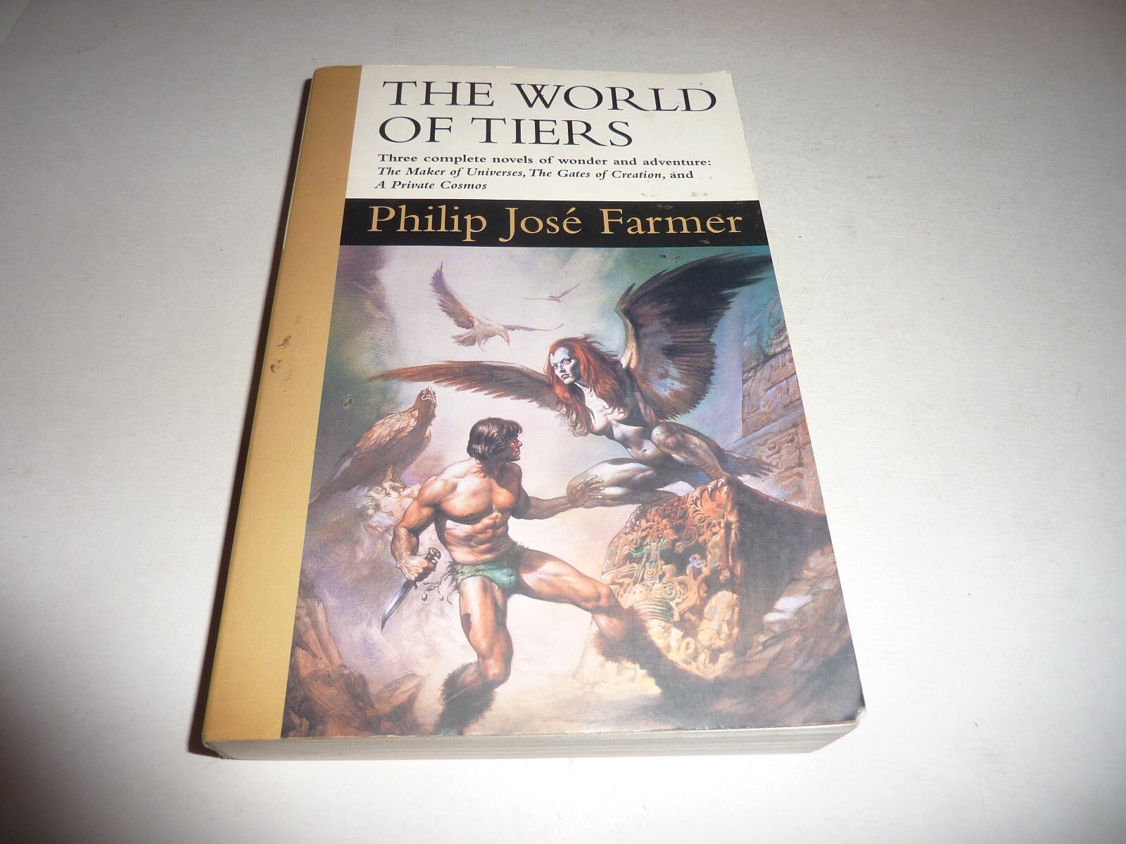 The World of Tiers by Philip Jose Farmer TOR TPB 1996 1st Edition Science Fict