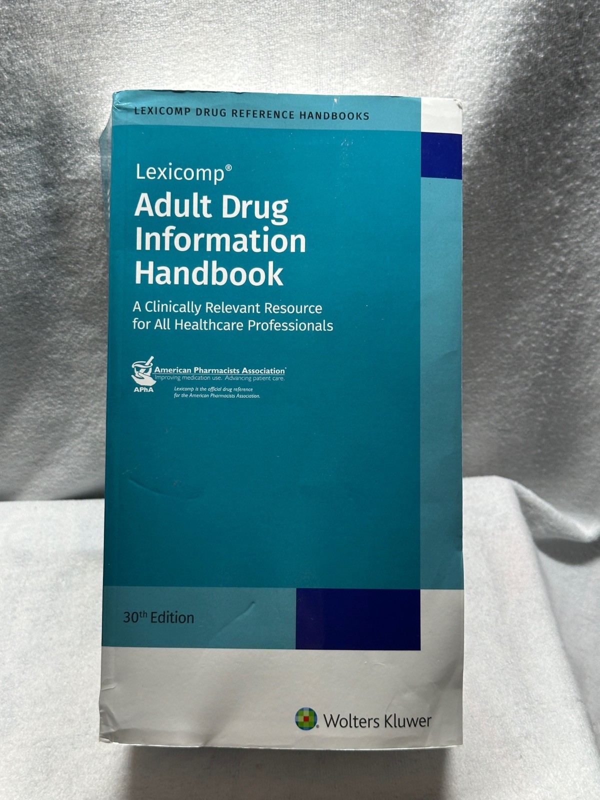 Lexicomp Adult Drug Information Handbook Wolters Kluwer Used Condition Book