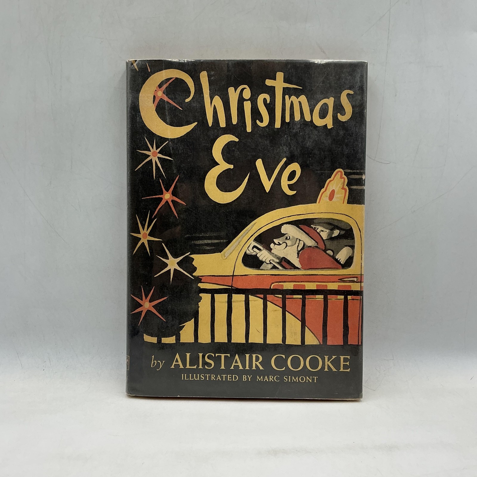 Vintage Christmas Eve Alistair Cooke Marc Simont Knopf Black HC DJ 1952 USA