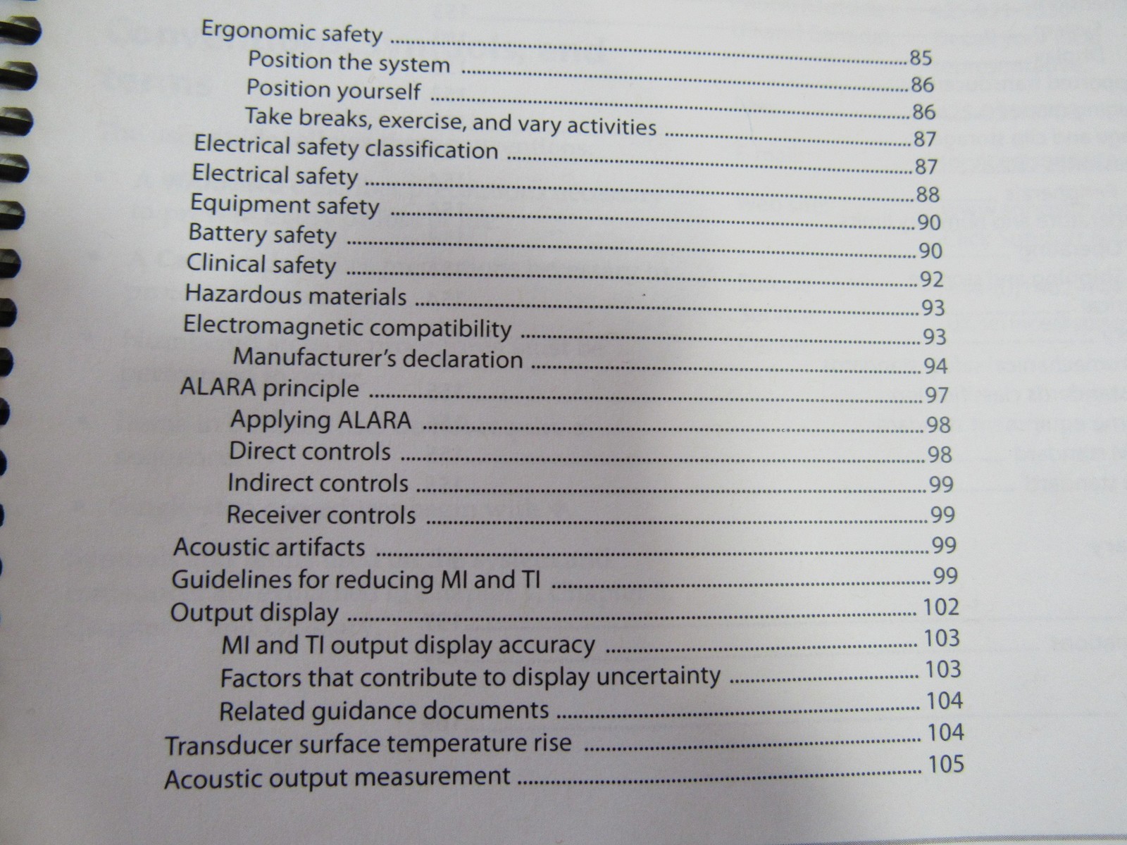 SonoSite M-Turbo Ultrasound System User Guide Manual Spiral Book 2008 P07662-02