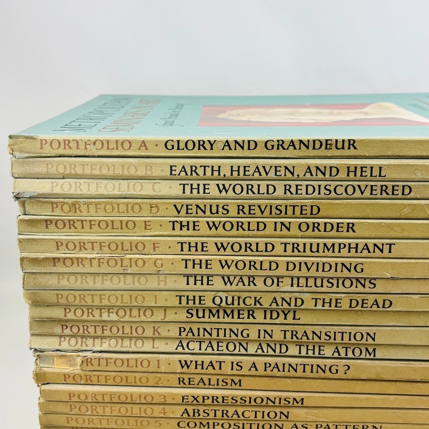 Metropolitan Seminars in Art Great Periods in Painting 24 Portfolios 1-12 A-L