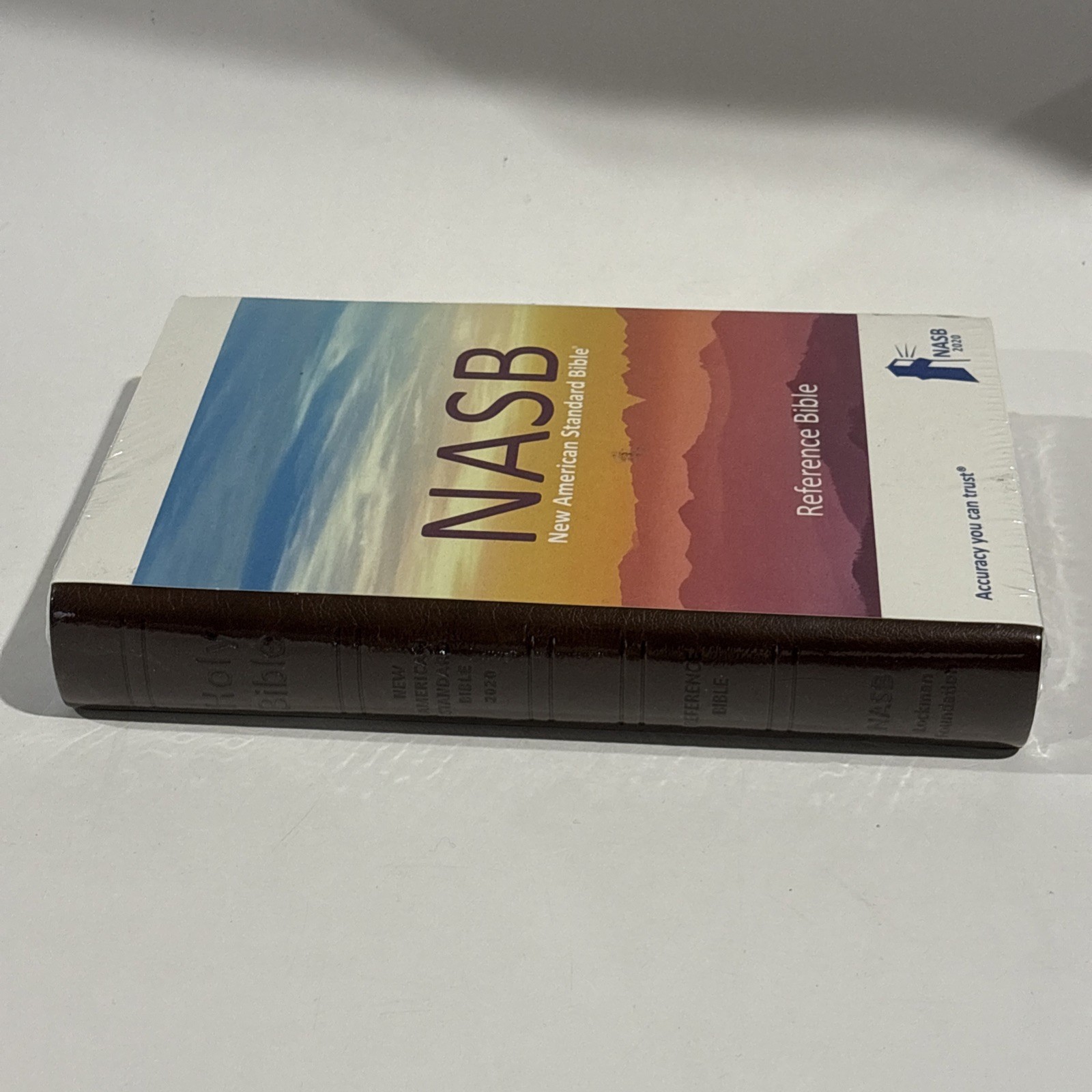 NASB Reference Bible Soft Cover Brown 2020 – NEW & SEALED