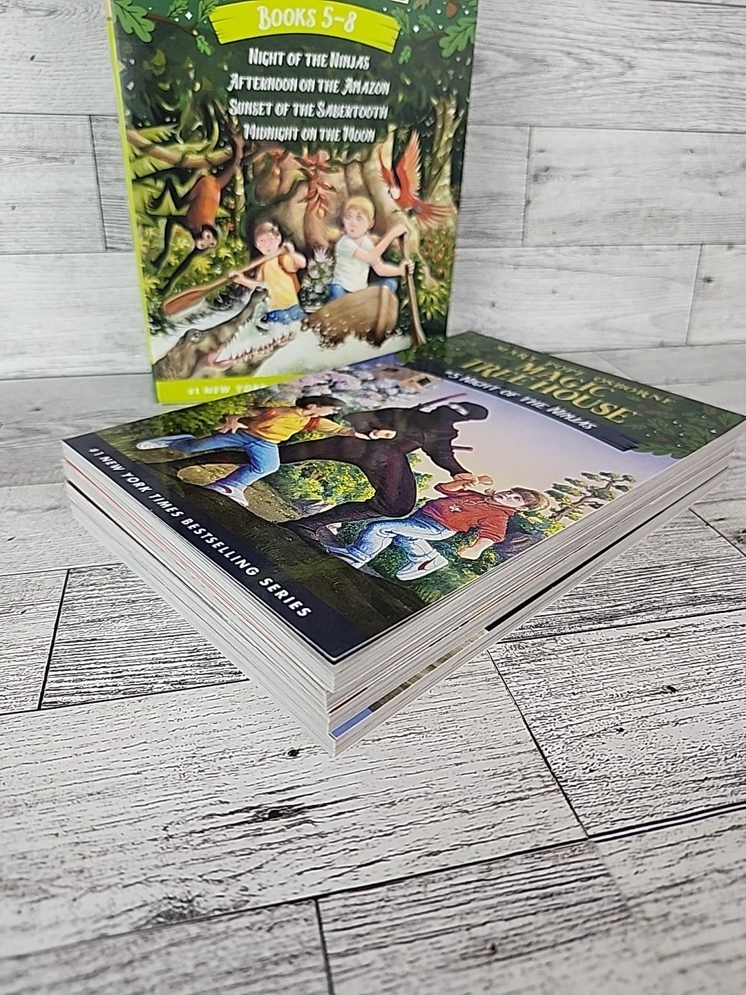 Magic Tree House Boxed Set, Books 5-8 Paperbacks Like New