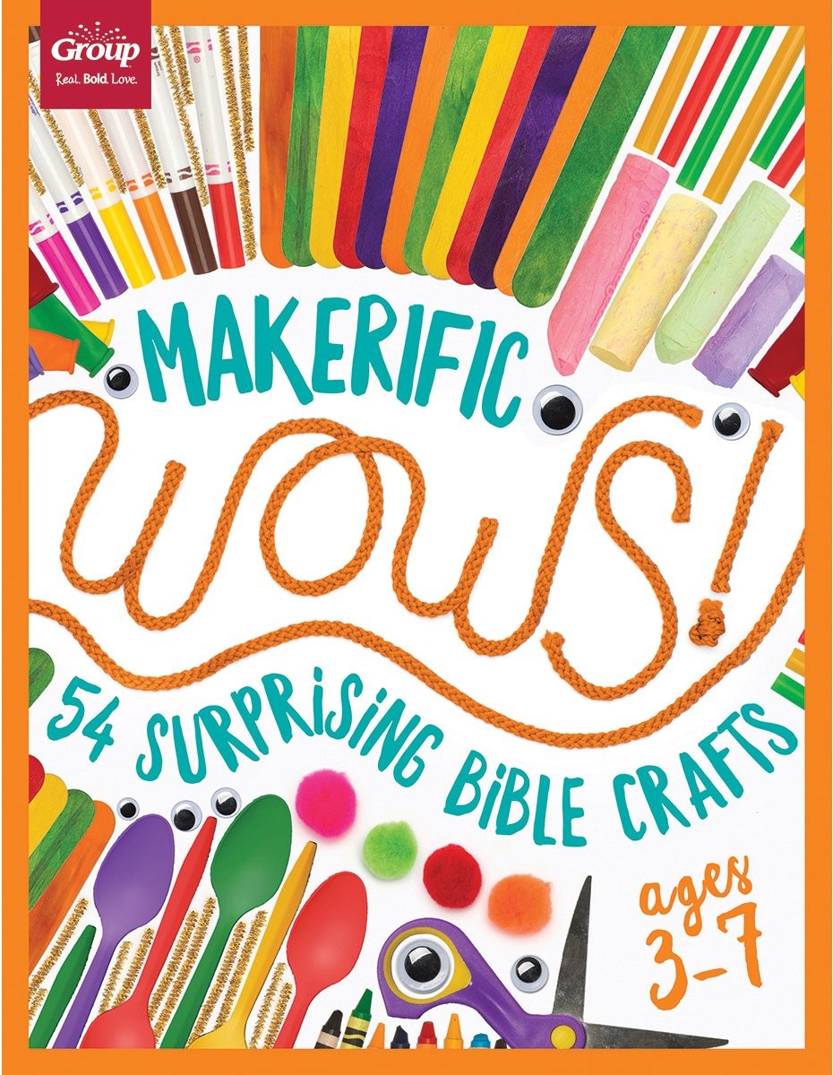 Makerific WOWS!: 54 Surprising Bible Crafts (for ages 3-7)