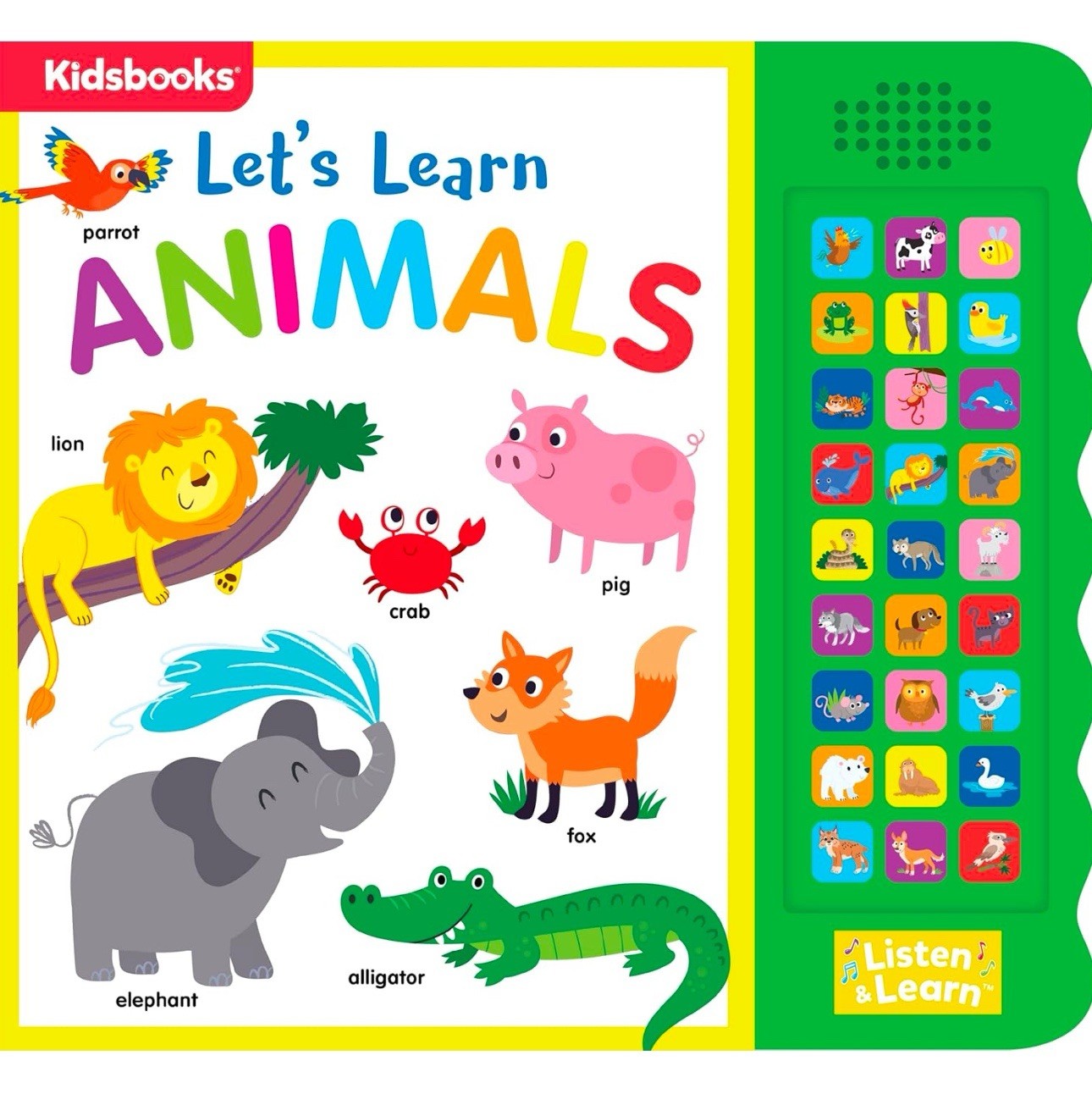 Let’s Learn Animals – Interactive Toddler Sound Book