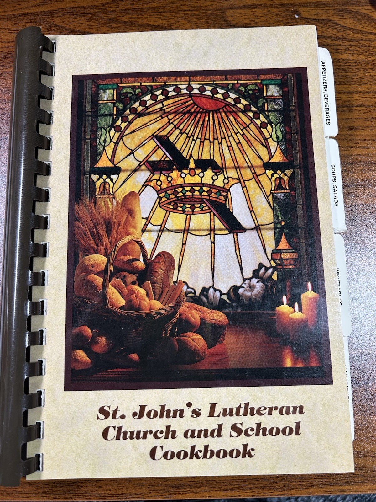 St Johns Lutheran Church and School Cookbook 1998 VTG 136 pages