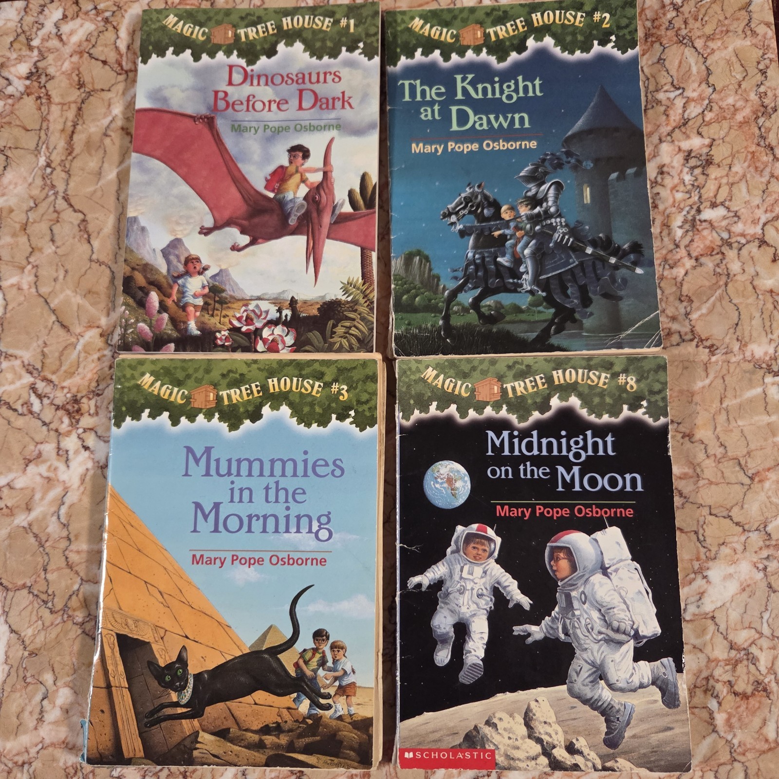 Magic Tree House lot books Mary Pope Osborne Kids chapter GOOD 1,2,3,8