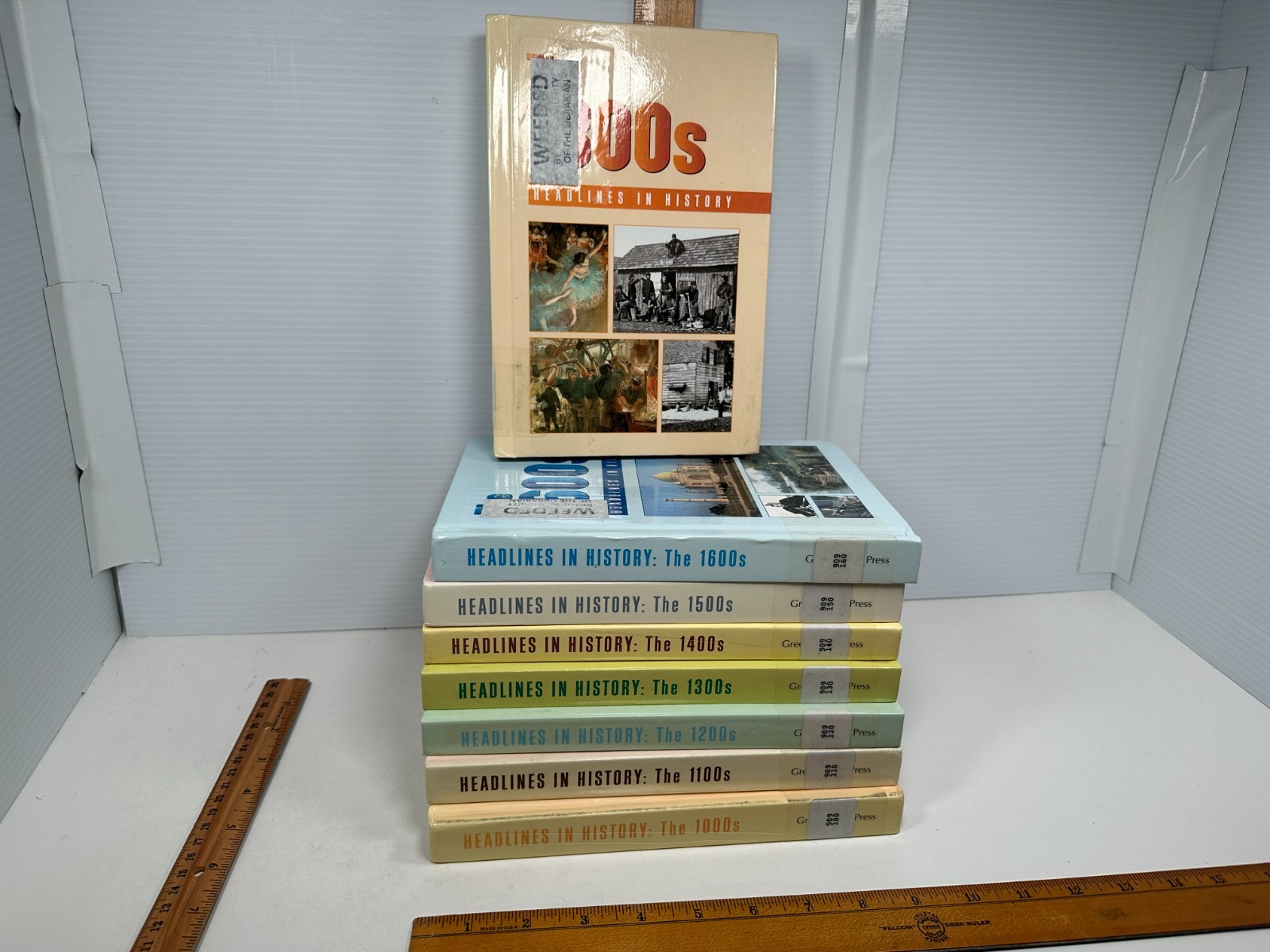 Headlines in History HC Books 1000s 1100s 1200s 1300s 1400s 1500s 1600s 1800s