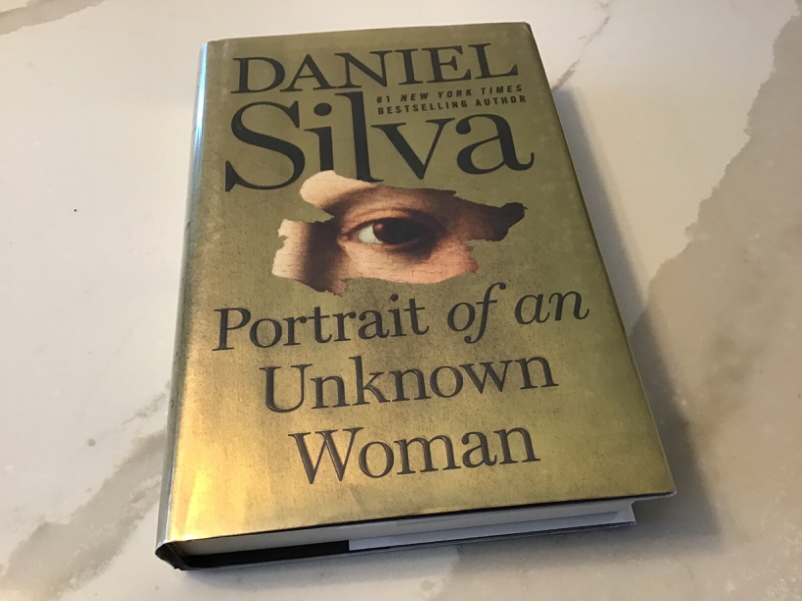 Portrait of an Unknown Woman by Daniel Silva First Edition HC