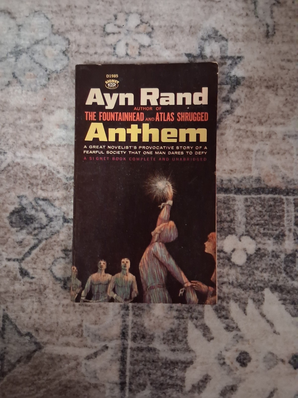 Ayn Rand Lot of 2 books, Atlas Shrugged, Anthem