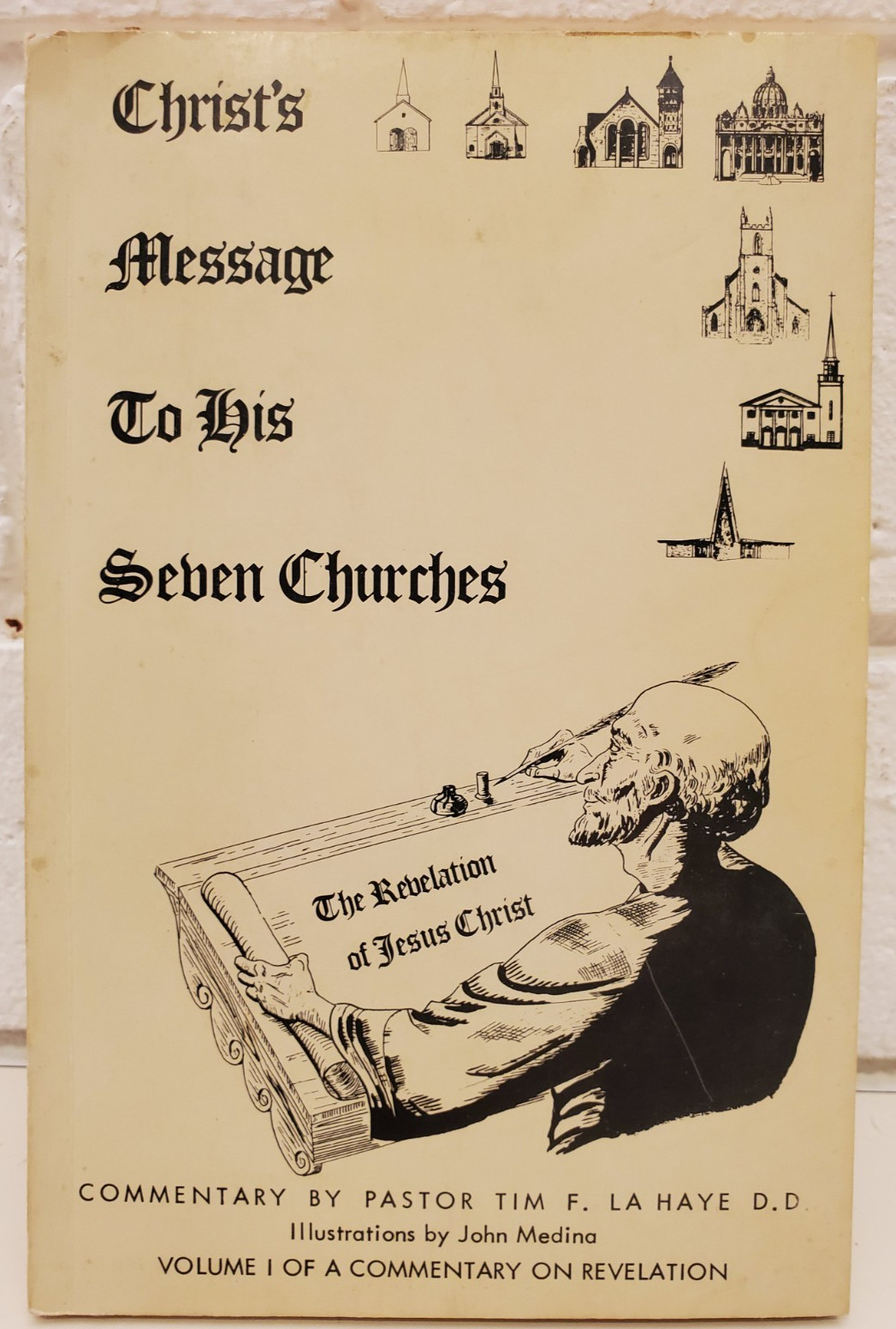 TIM LAHAYE 1965 CHRIST’S MESSAGE TO HIS SEVEN CHURCHES VINTAGE DAVID JEREMIAH