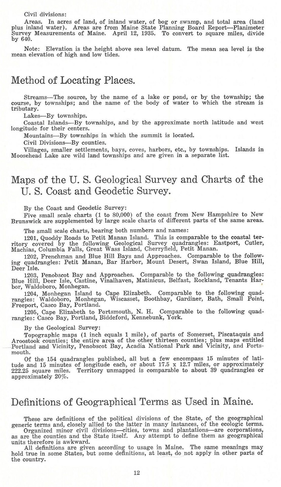 “THE LENGTH AND BREADTH OF MAINE” by Stanley Bearce Attwood