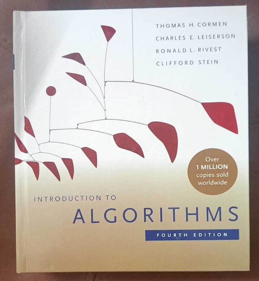Introduction to Algorithms, Fourth Edition by Ronald L. Rivest, Charles E…. HB