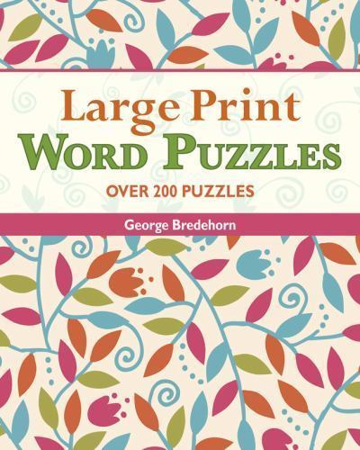 Large Print Word Puzzles by