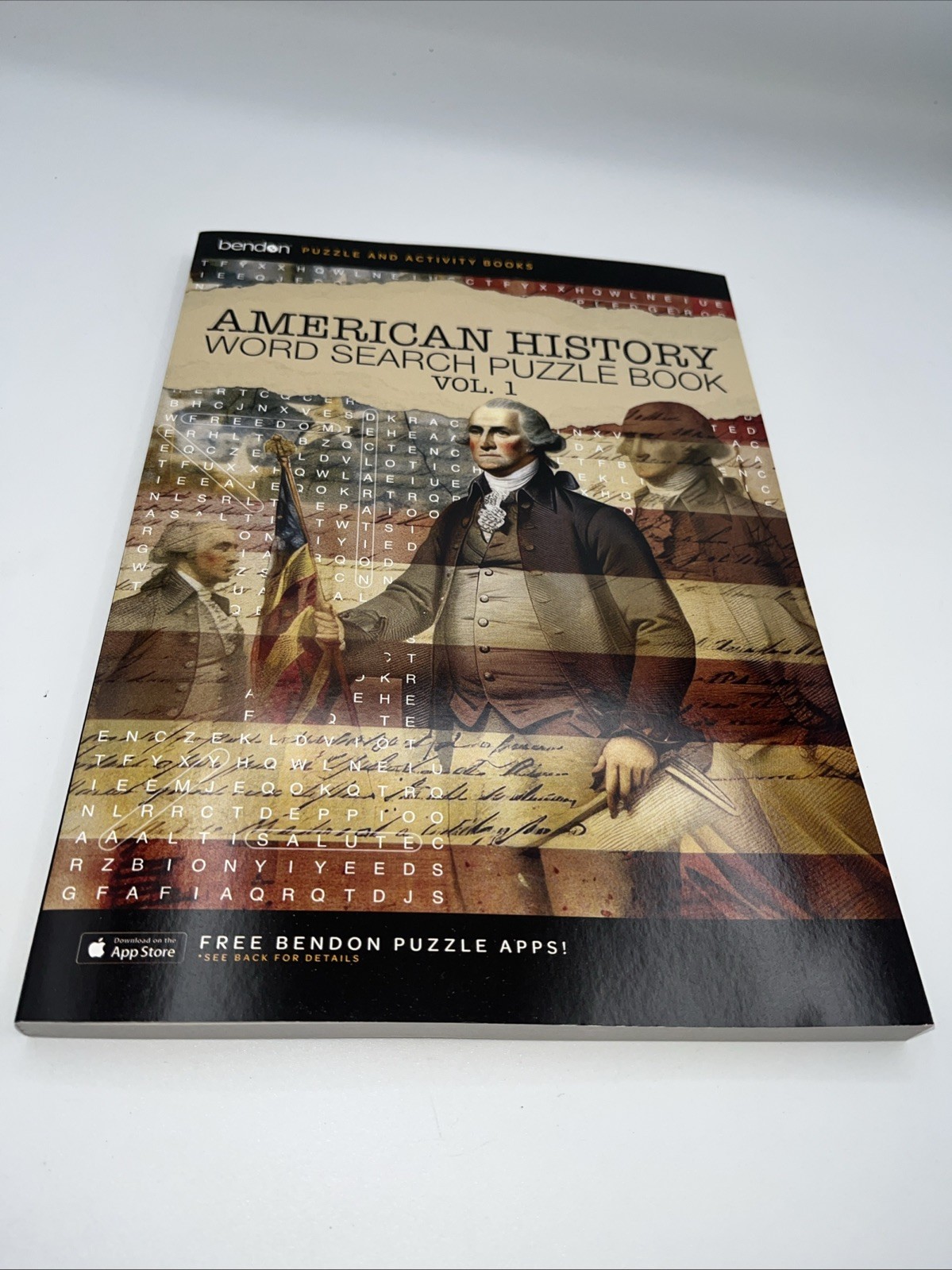 BENDON American History Word Search Puzzle Book VOL 1