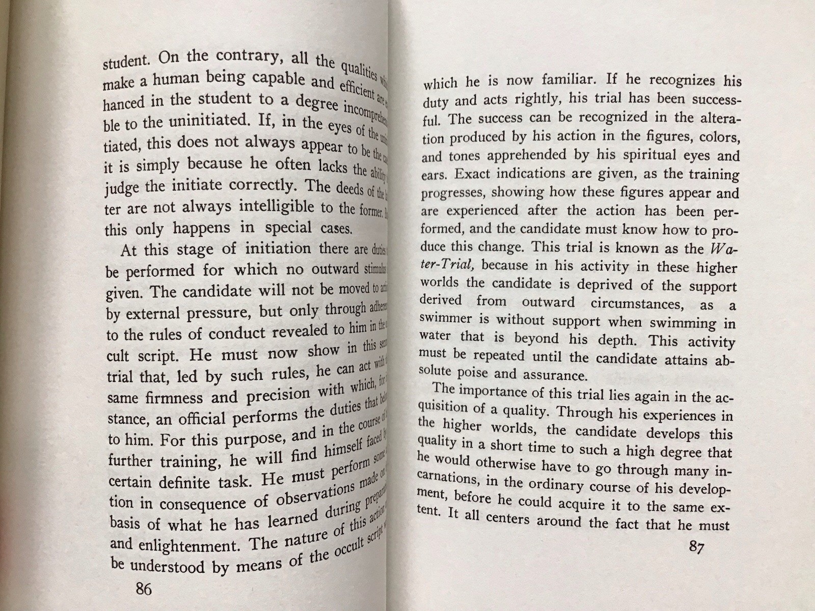 KNOWLEDGE OF THE HIGHER WORLDS AND ITS ATTAINMENT by Rudolf Steiner c1947