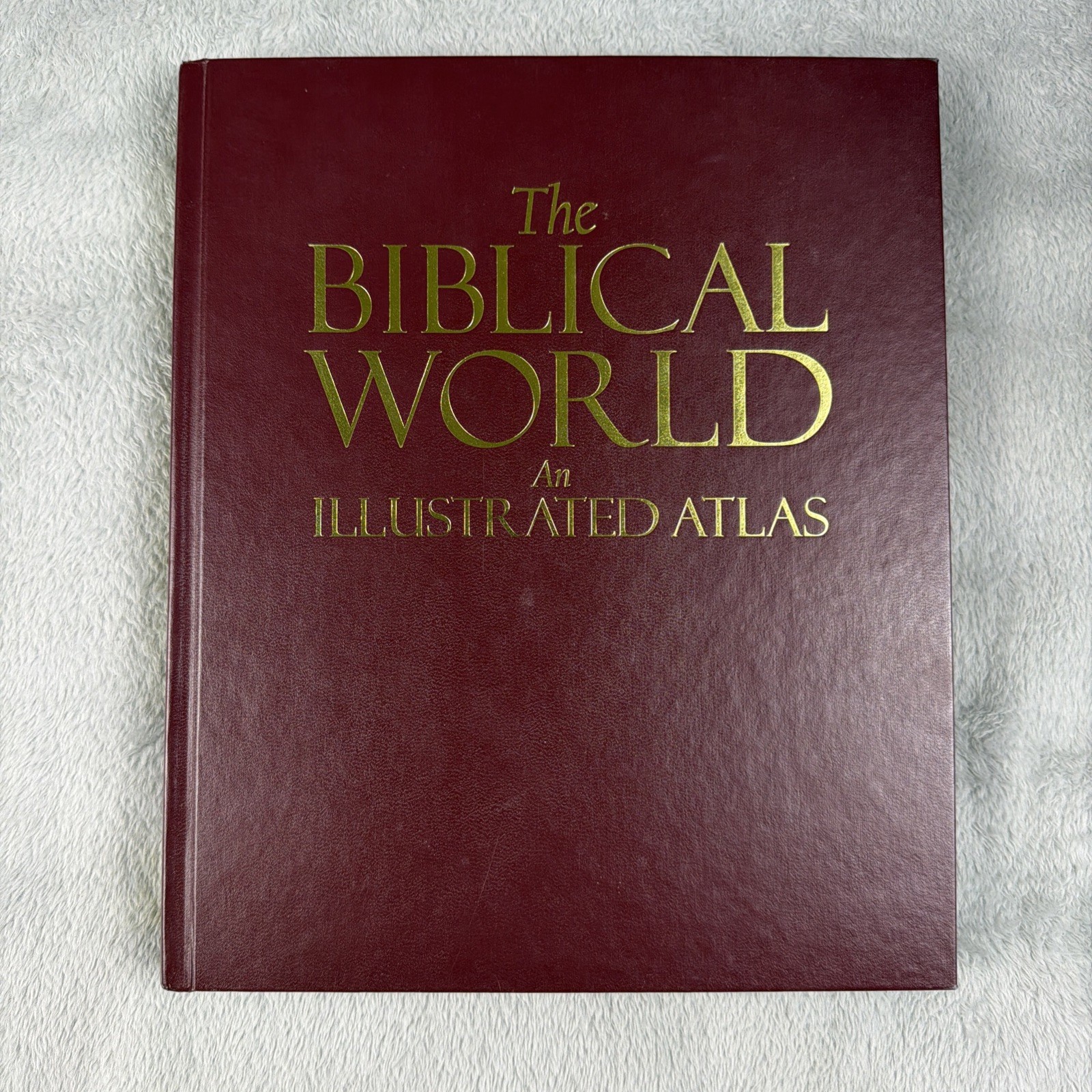 The Biblical World :An Illustrated Atlas by Jean-Pierre. Isbouts 11.25″X9.25