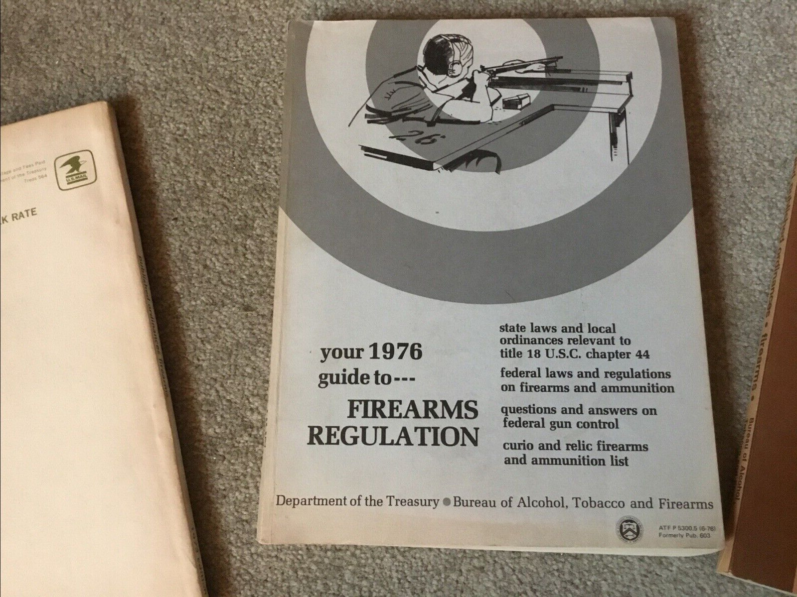 1973, 76, 79 GUIDE TO FIREARMS REGULATION. VTG ATF State and Federal Gun Law