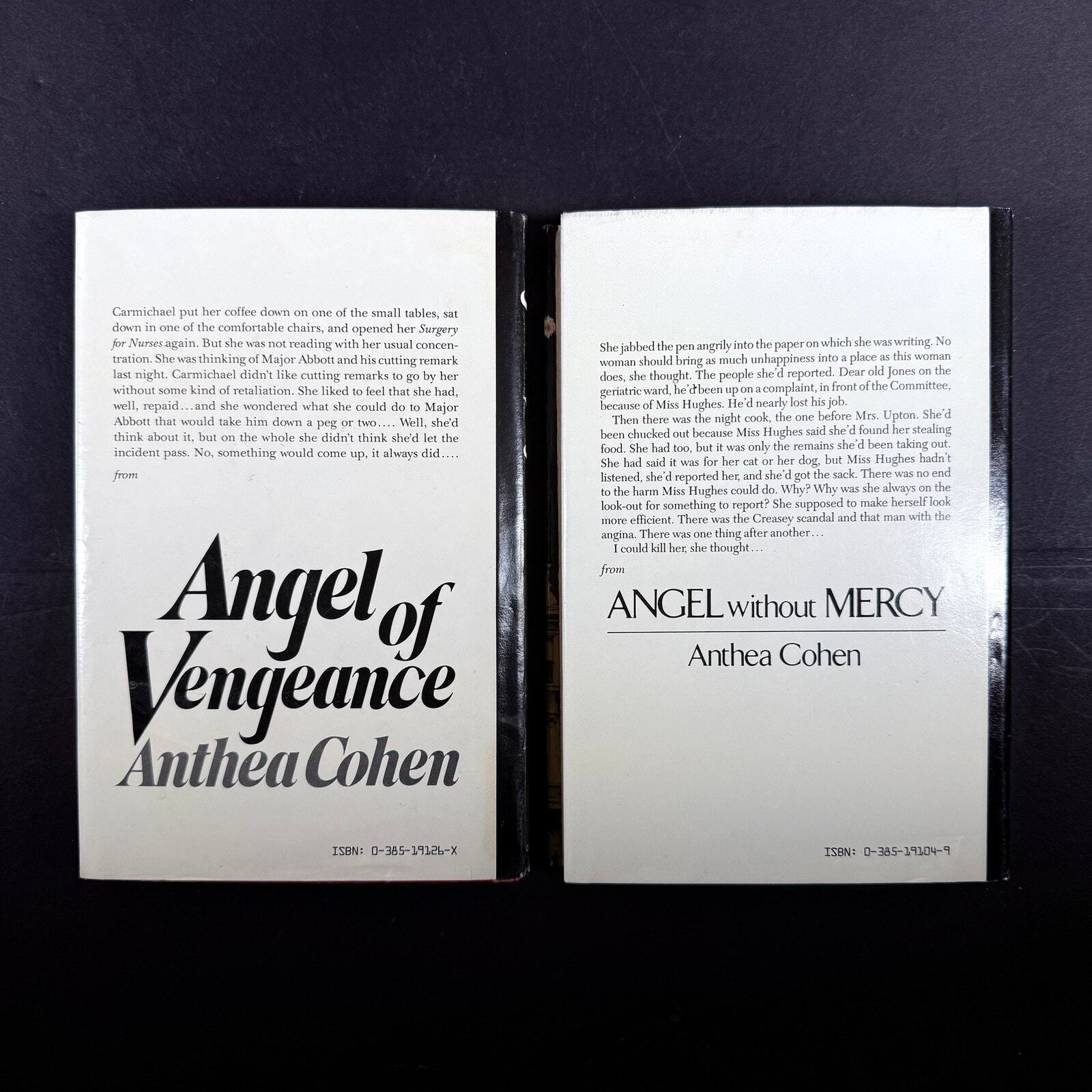 Psychological Medical Thrillers and Crime Fiction Classics Anthea Cohen 2 Firsts