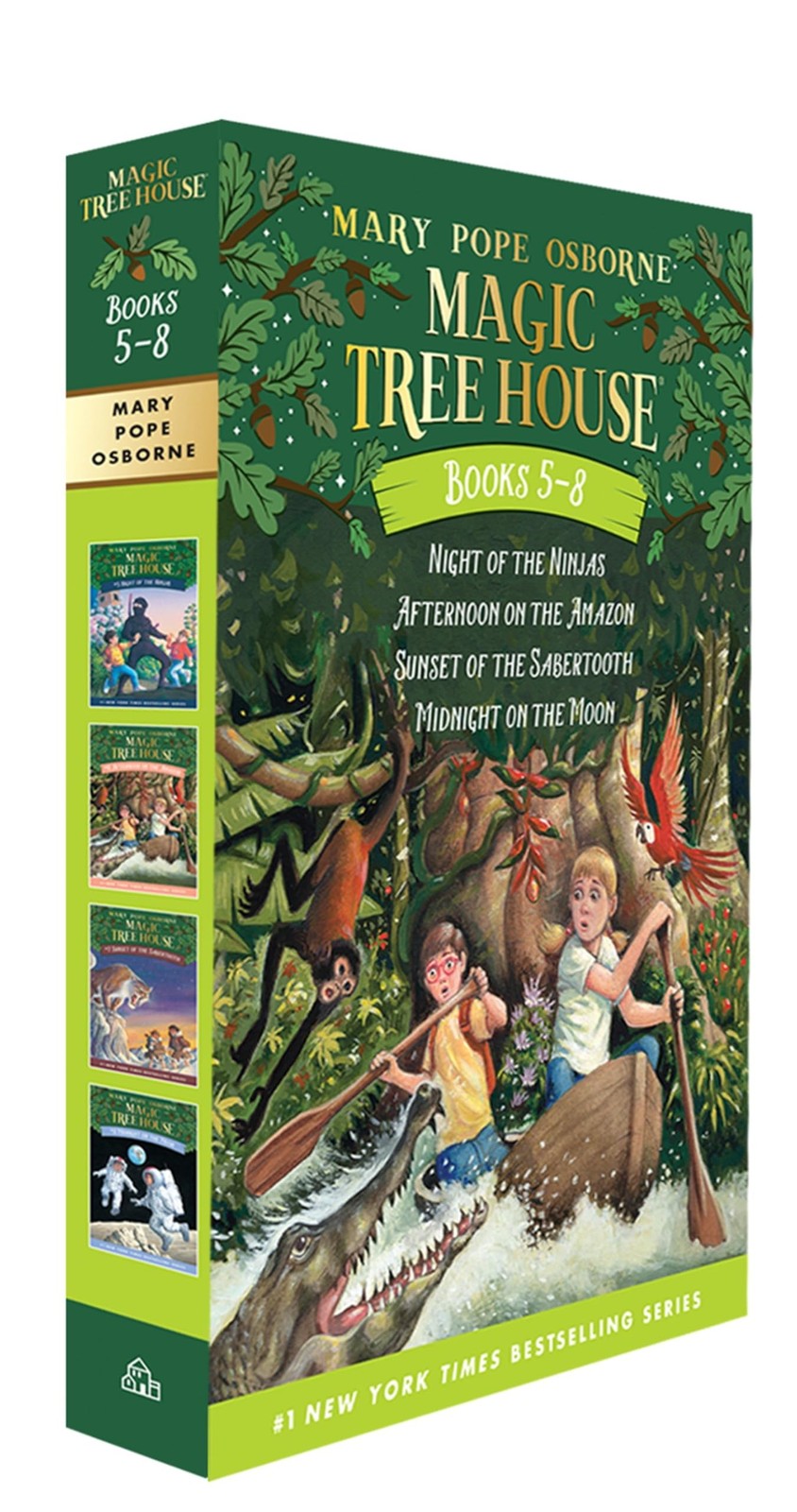 Magic Tree House Boxed Set, Books 5-8: Night of the Ninjas, Afternoon on the…