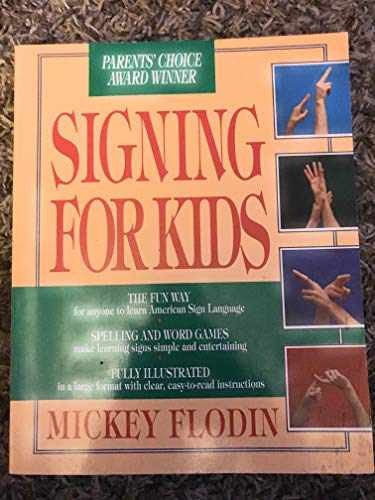 Signing for Kids (Perigee) – Paperback, by Flodin Mickey – Very Good