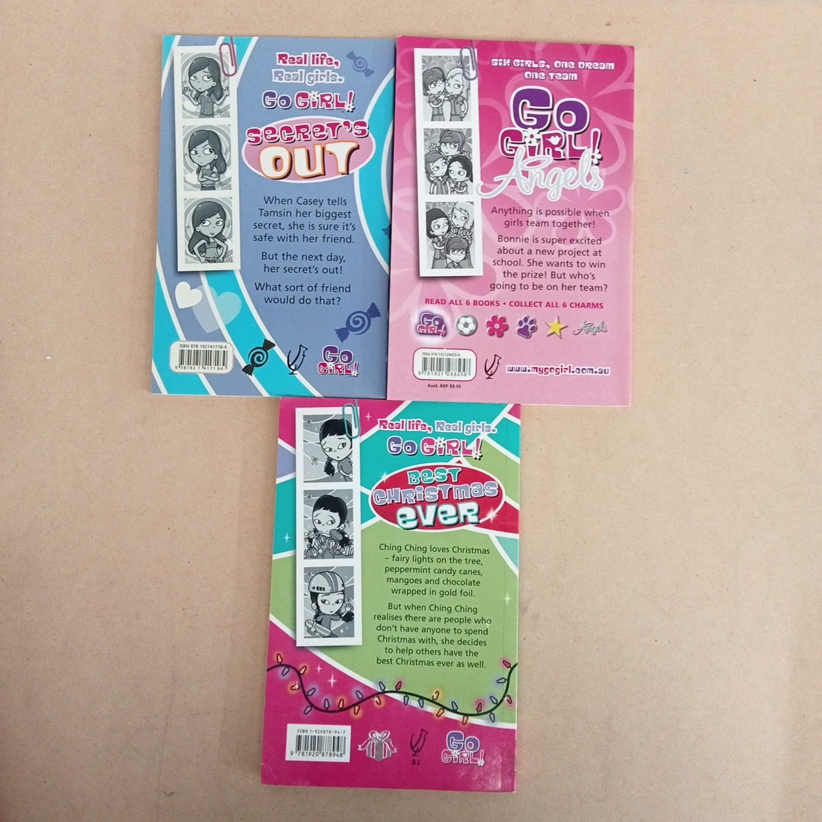Go Girl! – Girls Book Bundle bulk Bundle of 15 Paperback – Various