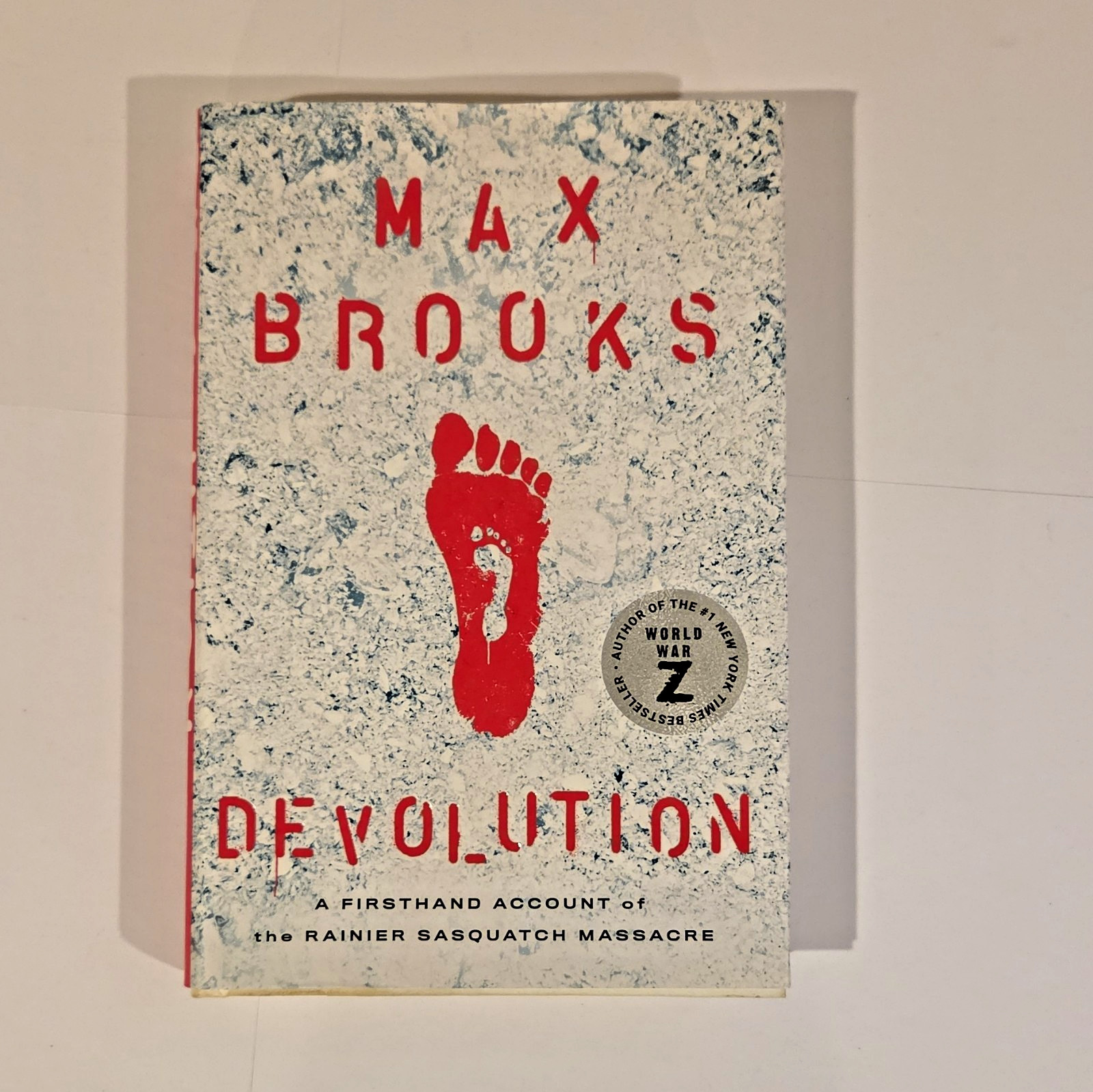 Devolution by Max Brooks (2020, Hardcover, First Edition) Horror Novel