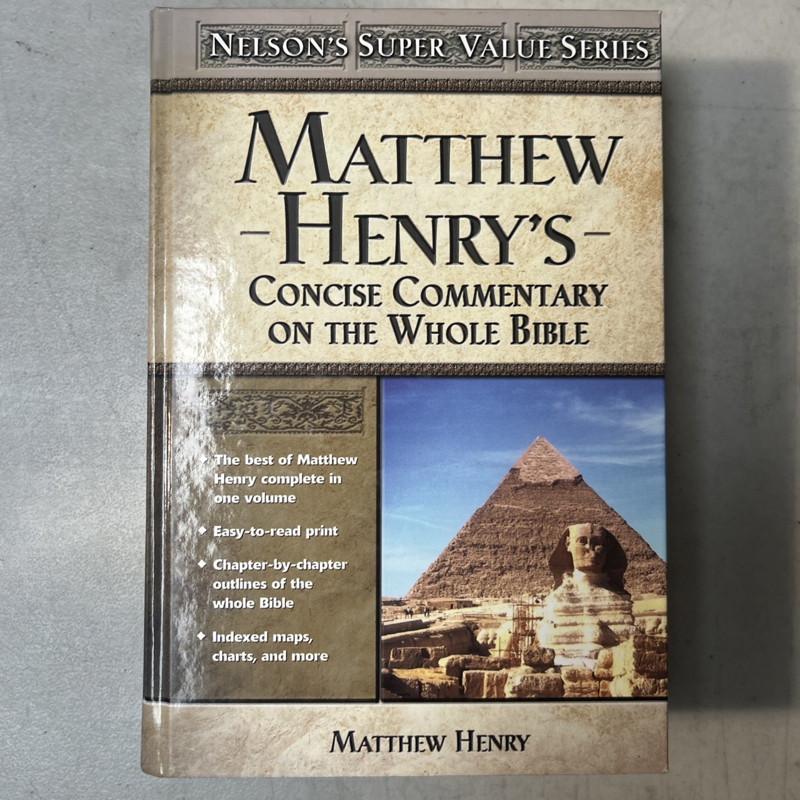 Matthew Henry’s Concise Commentary on the Whole Bible