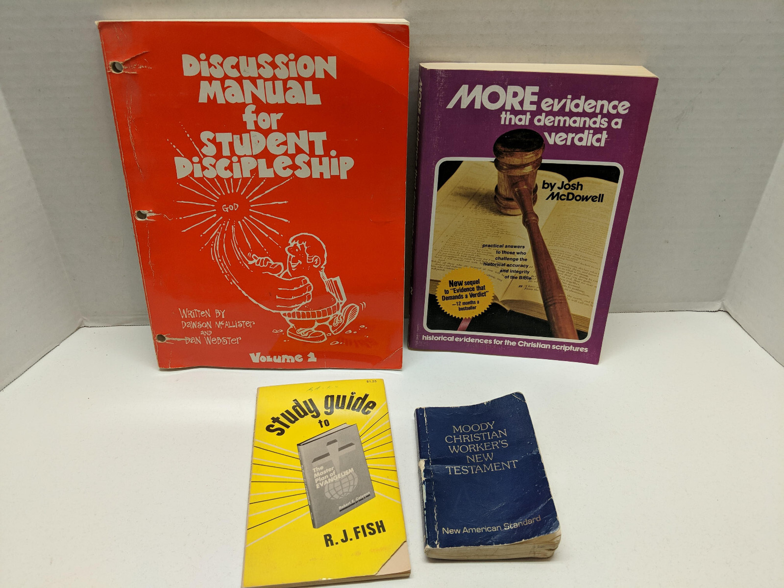 Lot Of 19 Christian Religious Spiritual Books Mixed Lot