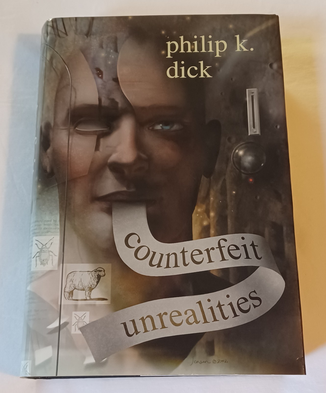 COUNTERFEIT UNREALITIES Philip K Dick HC DJ SFBC 2002 A Scanner Darkly 1st Print