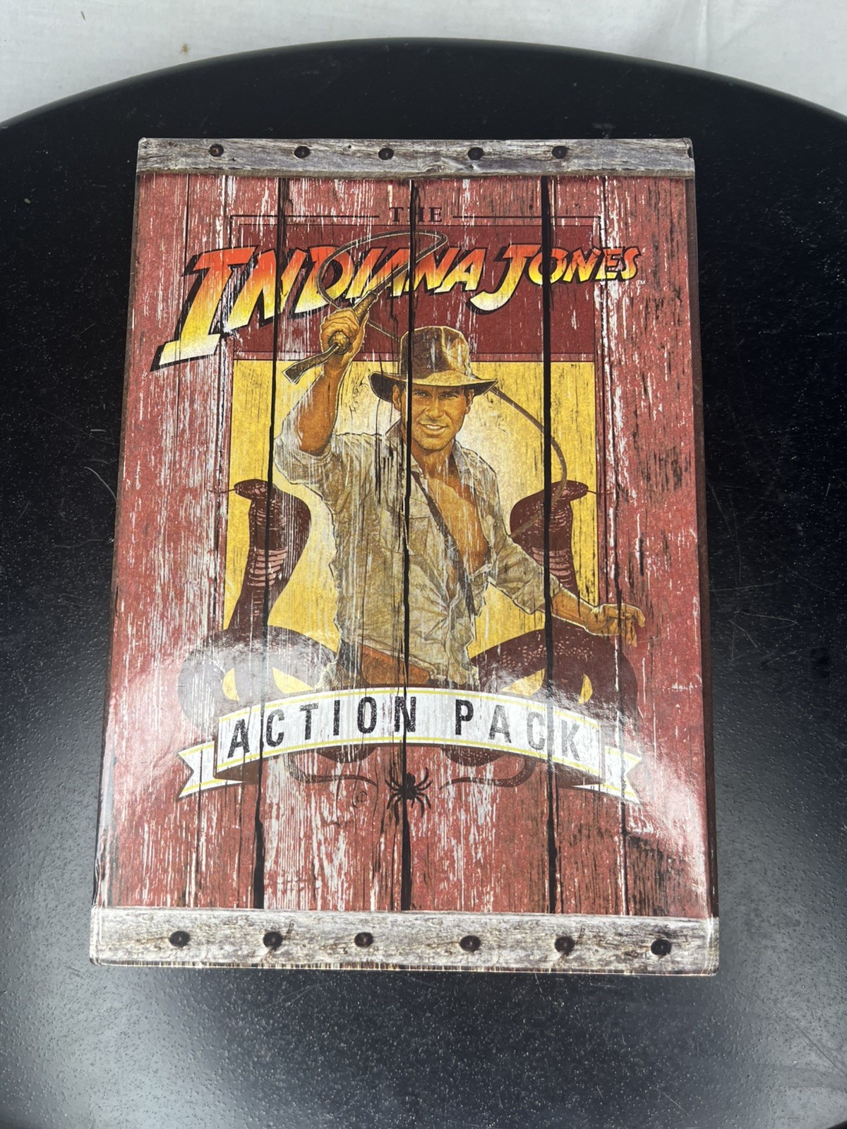 Indiana Jones Action Pack 3 Full Length Book Set NO Poster Schoolastic