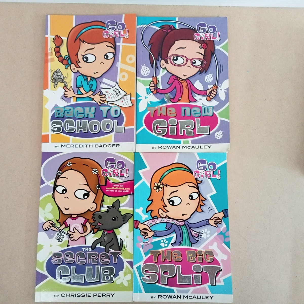 Go Girl! – Girls Book Bundle bulk Bundle of 15 Paperback – Various