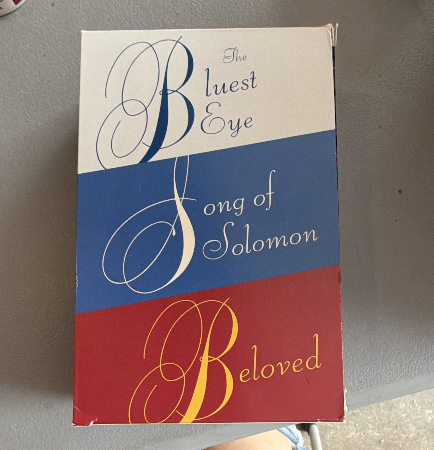 Toni Morrison 3-Vol Box Set: The Bluest Eye, Beloved & Song of Solomon