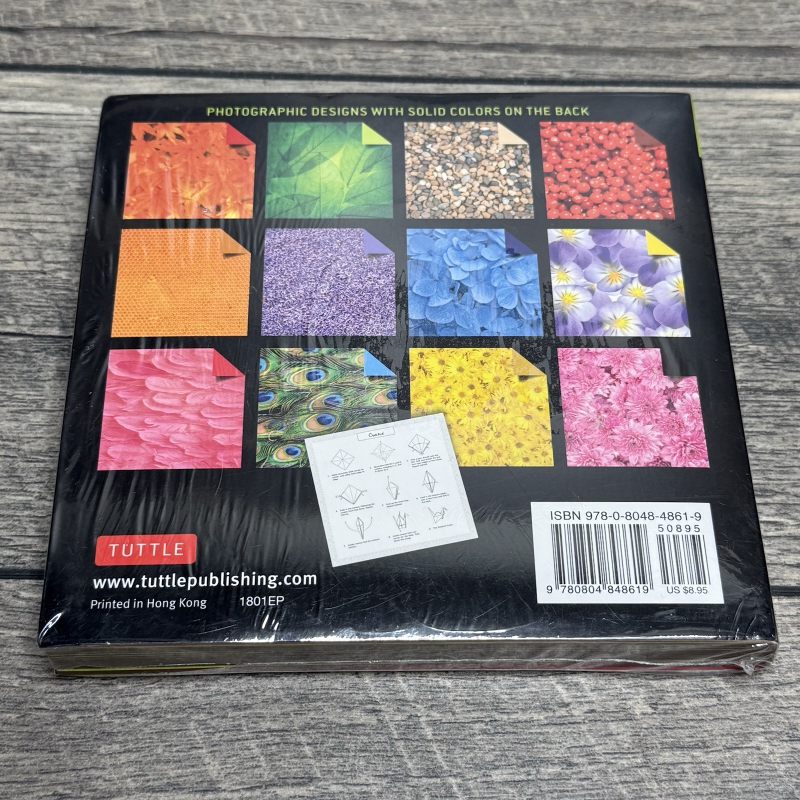 Origami Paper 200 Sheets Nature Patterns 6″ (15 CM): Tuttle Origami Paper NEW