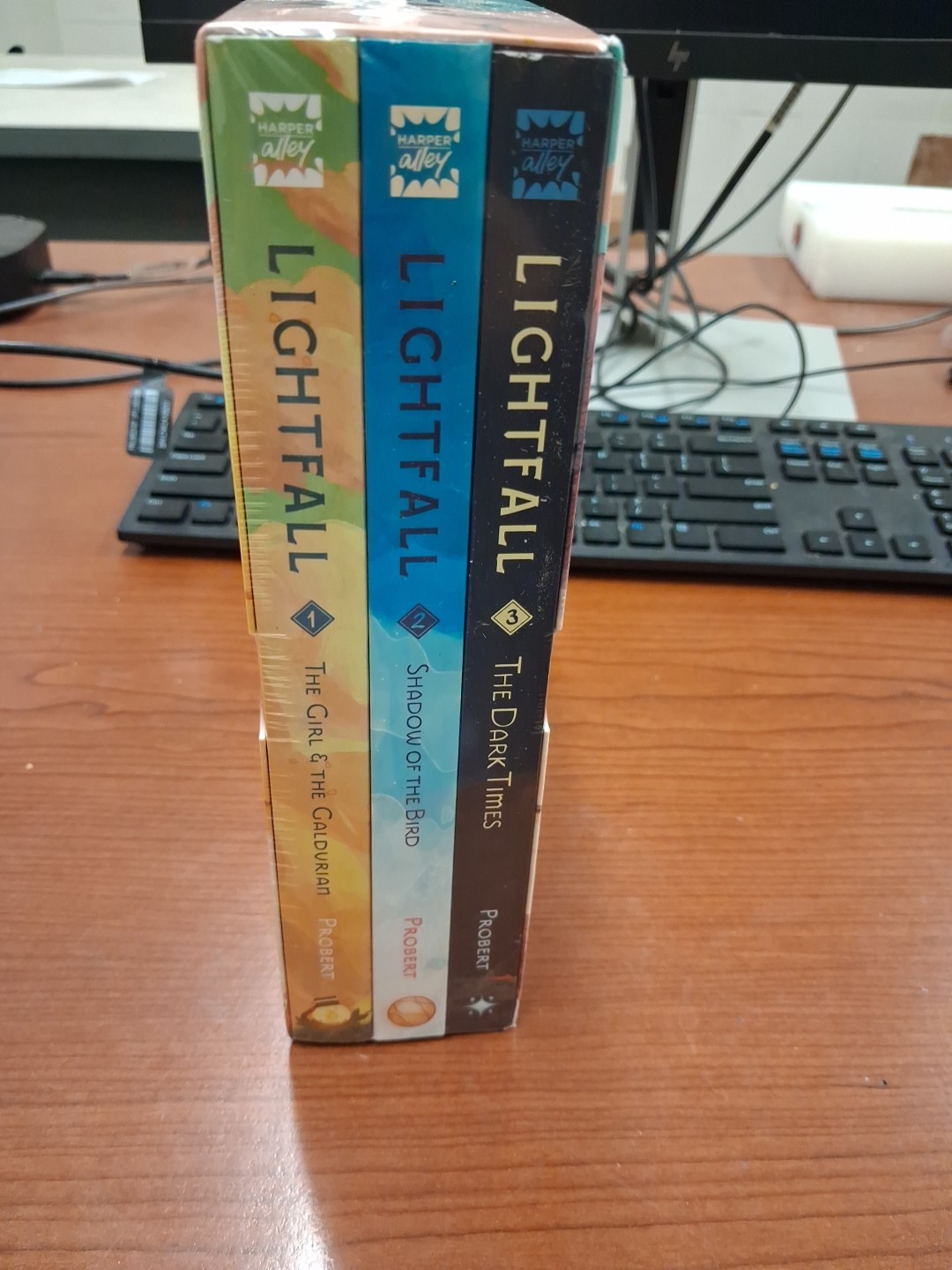 Lightfall 3-Book Box Set by Tim Probert (2024, Quantity Pack) Sealed