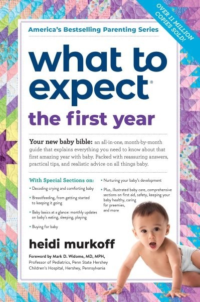 What to Expect the First Year Heidi Murkoff Pregnancy Baby Care Paperback VG