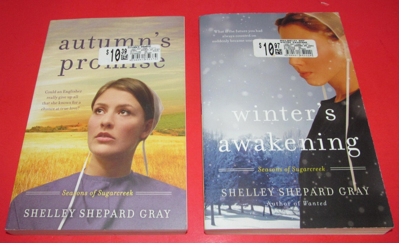 Autumn’s Promise & Winter’s Awakening ~ Shelley Shepard Gray ~ Lot of 2 Books