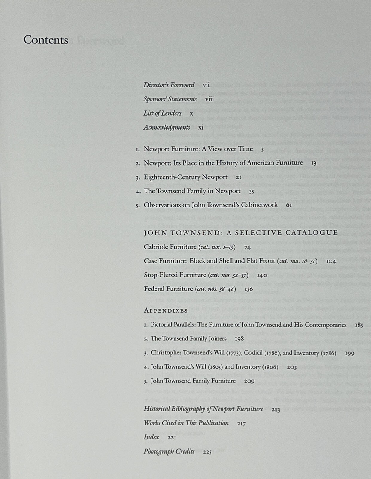 John Townsend: Newport Cabinetmaker by Morrison Heckscher – 2005 HC/DJ – The Met