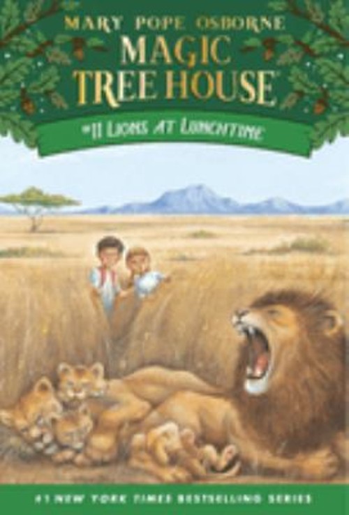Magic Tree House 11: Lions at Lunchtime Mass Market Paperbound Ma