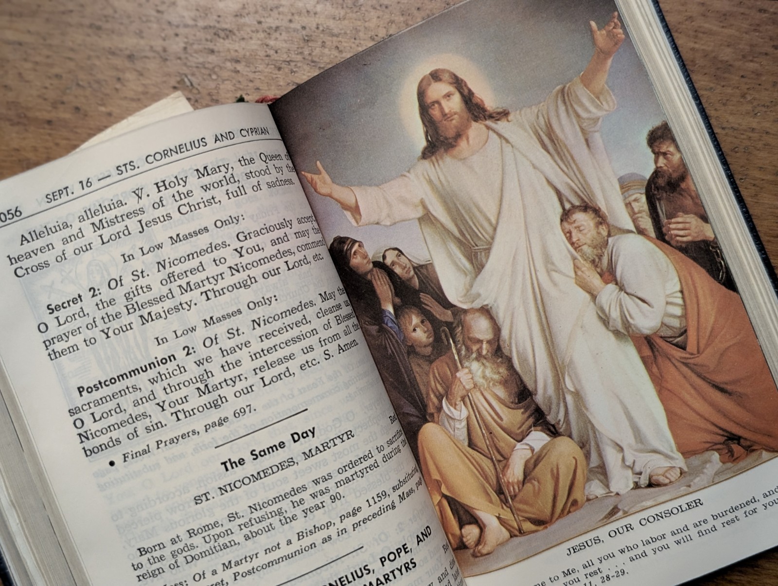 Saint Joseph Daily Missal Confraternity Version Catholic Prayer Leather 1959