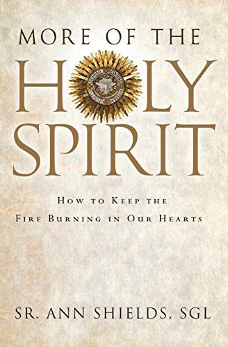 MORE OF THE HOLY SPIRIT: HOW TO KEEP THE FIRE BURNING IN By Shields Sr. Ann Sgl