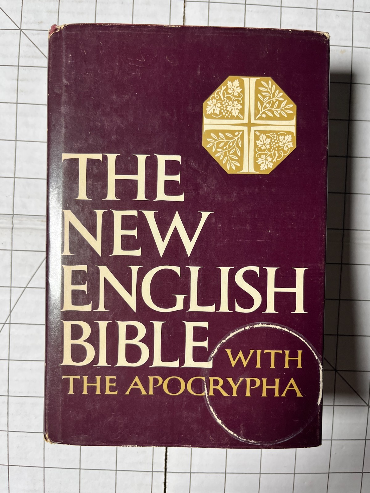 The New English Bible with the Apocrypha Standard Edition Oxford Cambridge HC/DJ