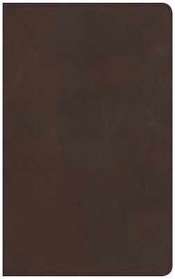 CSB Ultrathin Reference Bible, Brown Genuine Leather, Indexed by CSB Bibles by H