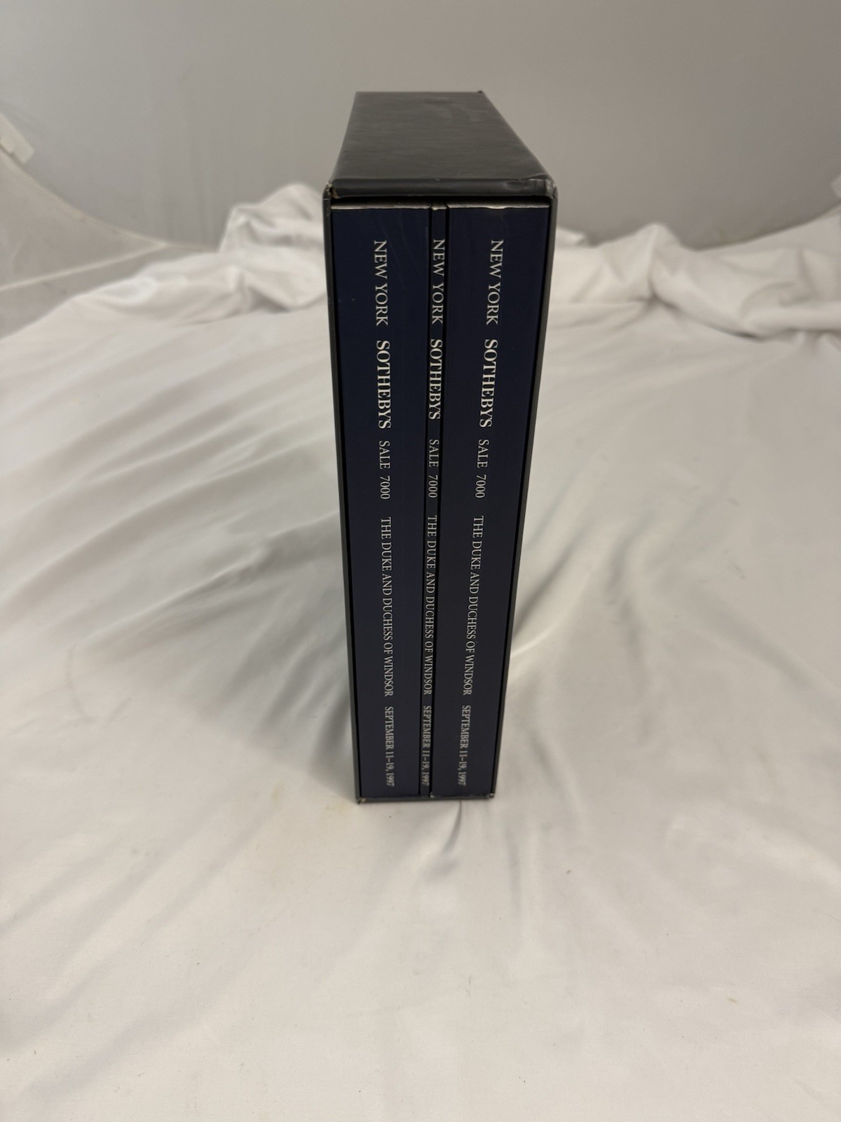 Duke & Duchess of Windsor Sothebys Auction Sale 7000 Catalog 3 Vol Box Set 1997