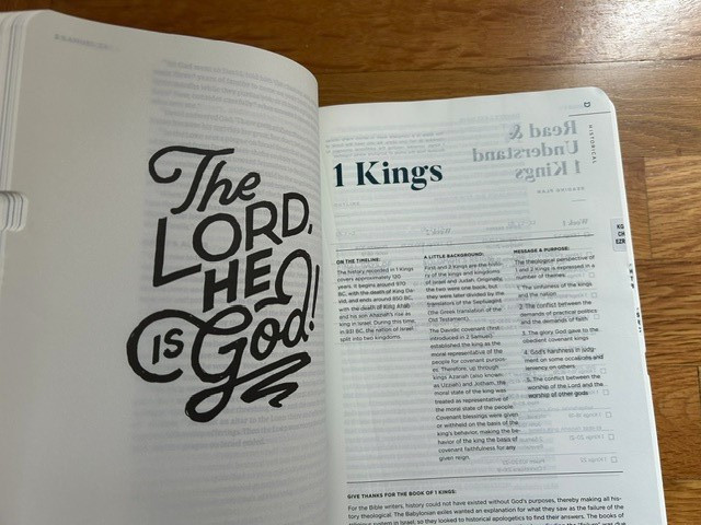 CSB HE READS TRUTH Bible – LeatherTouch – Indexed – Wide Margins – UNREAD