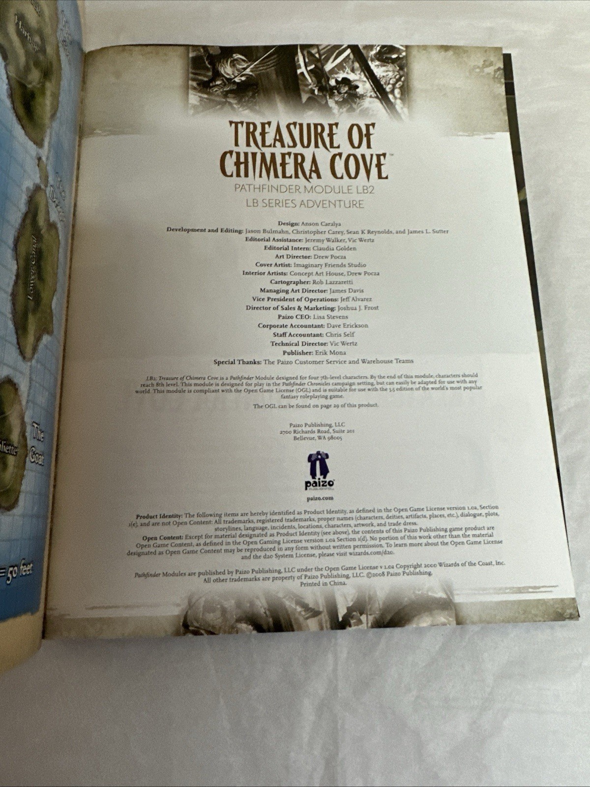 2000 2008 2009 Pathfinder Module Trade Paperback S1, D4, LB2 UNUSED UNREAD