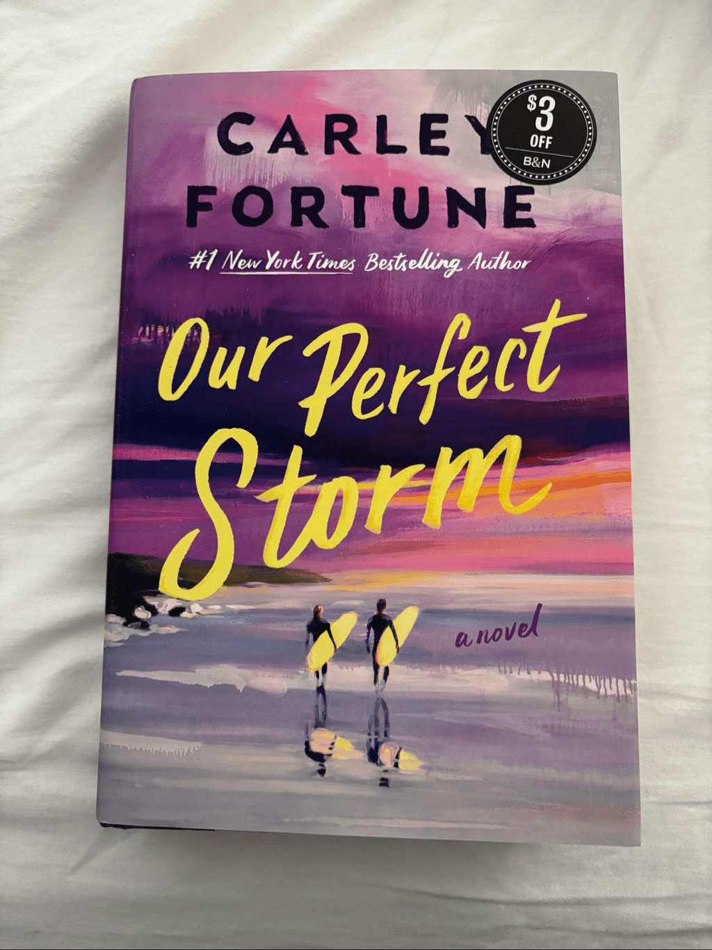 hardcover edition of Our Perfect Storm by #1 New York Times bestselling author C