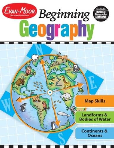 Evan-Moor Beginning Geography Book – Paperback By Evan Moor – ACCEPTABLE